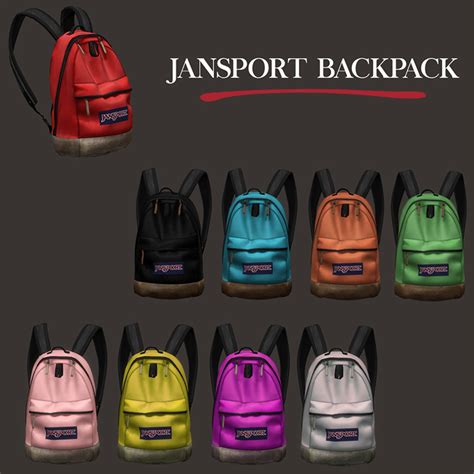 sims 4 school backpack cc.